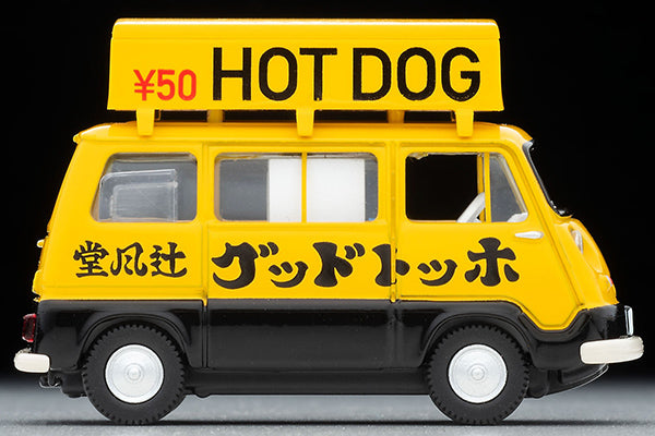 Tomytec 1:64 LV-201a Subaru Sambar Lt. Van Hot Dog Shop YE./BK. w/ fig.