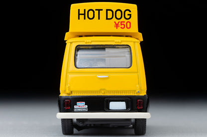 Tomytec 1:64 LV-201a Subaru Sambar Lt. Van Hot Dog Shop YE./BK. w/ fig.