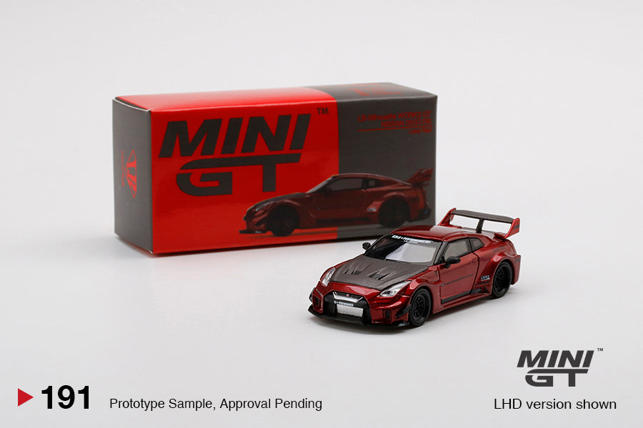 Mini GT 1:64 MiJo Exclusives LB-Silhouette WORKS GT Nissan 35GT-RR Ver.1 Red