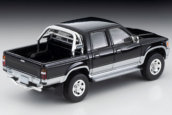 Tomytec 1/64 LV-N255c HILUX 4WD PICK UP Double Cab SSR-X Black/Silver 95