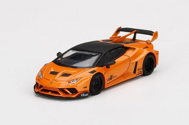 Mini GT 1/64 LB★WORKS Lamborghini Huracán GT Arancio Borealis Orange ***in clamshell blisters***