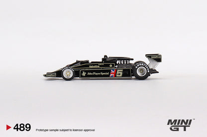 Mini GT 1/64 Grand Prix 1977 Lotus 78 #5 Presentation