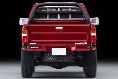 Tomica Limited Vintage 1/64 LV-N256a TOYOTA HILUX 4WD Pick Up Double Cab SSR Red 91 Model