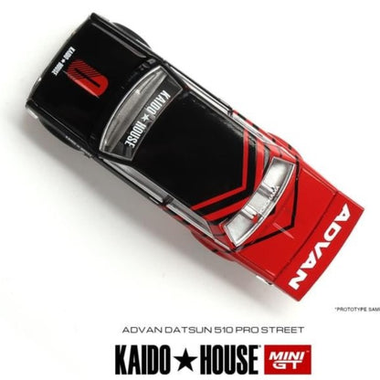 Mini GT 1/64 Kaido★House Datsun 510 Pro Street ADVAN