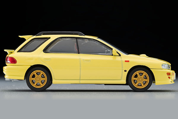 Tomytec 1/64 LV-N274b SUBARU IMPREZA Pure Sports WGN WRX STi Ver. Ⅵ Limited Yellow '99