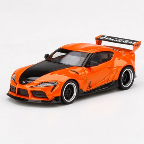 Mini GT 1:64 Mijo Exclusive Pandem Toyota GR Supra Orange ***in clamshell blisters***