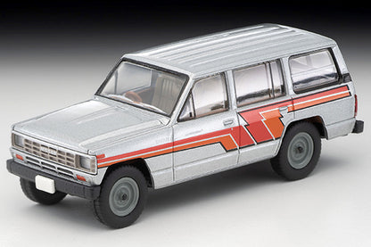 Tomytec 1:64 LV-N109d Nissan Safari Extra Van DX Silver/Stripe