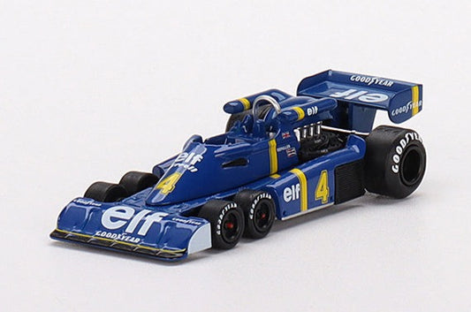 Mini GT 1/64 Grand Prix 1976 Tyrrell P34 #4 Spanish Grand Prix