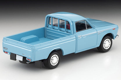 Tomica Limited Vintage 1/64 LV-195b DATSUN TRUCK 1500 Deluxe Light Blue with Figures
