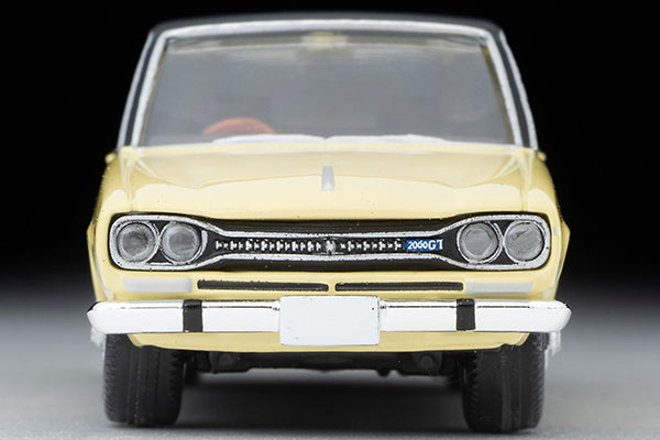Tomica Limited Vintage 1/64 LV-202a Nissan Skyline 2000GT Yellow/Black 1970 model