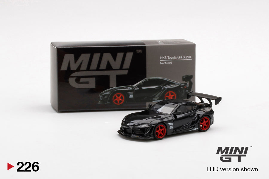 Mini GT 1:64 HKS Toyota GR Supra Nocturnal ***in clamshell