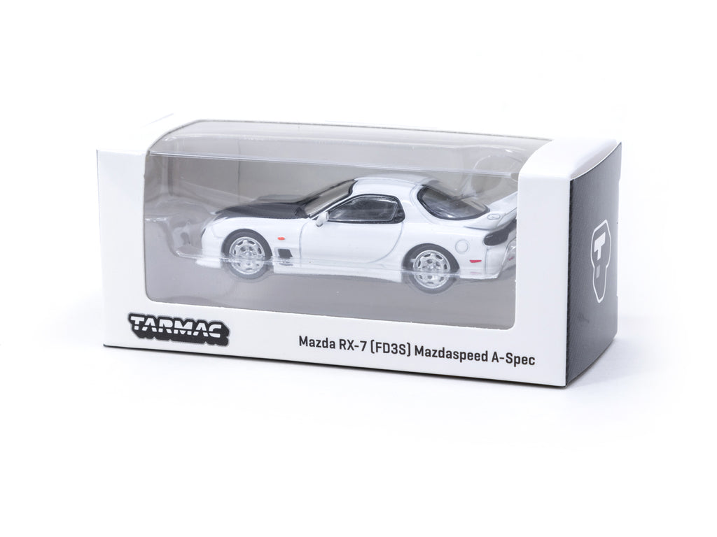 Tarmac Works 1/64 Mazda RX-7 (FD3S) Mazdaspeed A-Spec Chaste White