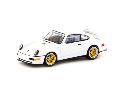 Tarmac Works x Schuco 1/64 Porsche 911 RSR 3.8  White