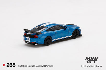 Mini GT 1:64 2021 Ford Mustang Shelby GT500 Blue ***in clamshell blisters***