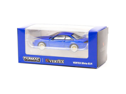 Tarmac Works 1/64 VERTEX Silvia S14 Blue Metallic
