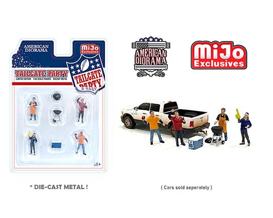 American Diorama 1:64 Mijo Exclusive Figures Tailgate Party