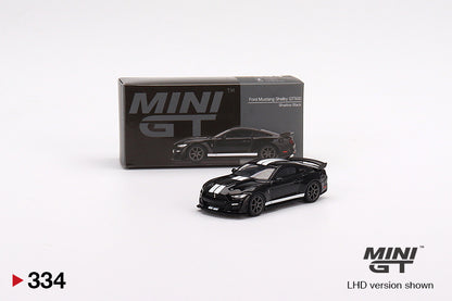 Mini GT 1/64 Ford Mustang Shelby GT500 Shadow Black