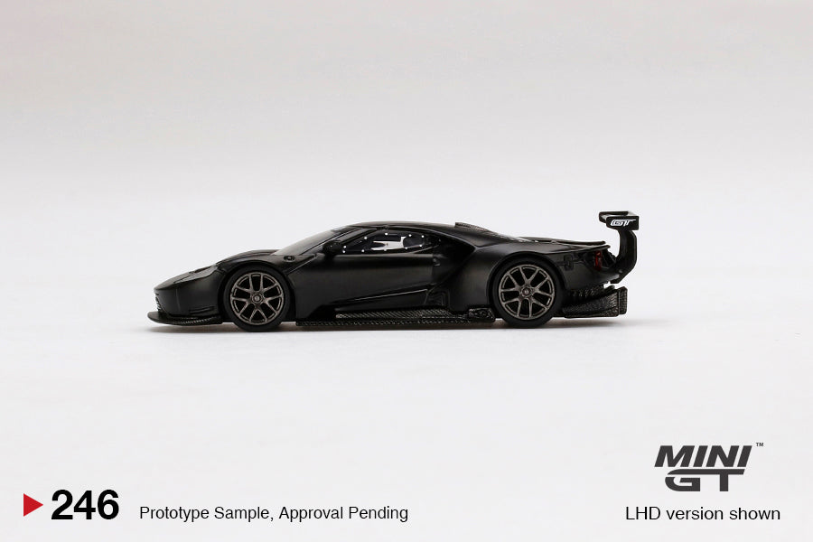 Mini GT 1:64 Ford GT GTLM Test Car (Matte Black) [Mijo Exclusive