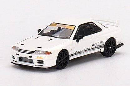 Mini GT 1/64 Top Secret Nissan GT-R VR32 White ***in clamshell blisters***