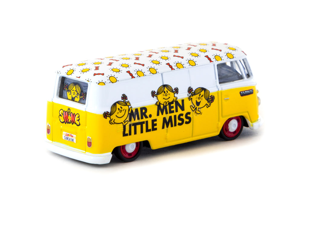 Tarmac Works 1/64 VW Type II (T1) Panel Van Mr. Men Little Miss Little Miss Sunshine