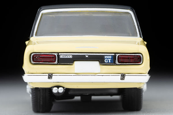 Tomica Limited Vintage 1/64 LV-202a Nissan Skyline 2000GT Yellow/Black 1970 model