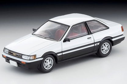 Tomica Limited Vintage 1/64 LV-N284a TOYOTA COROLLA LEVIN 2 Doors GT-APEX WH/BK 84 Model