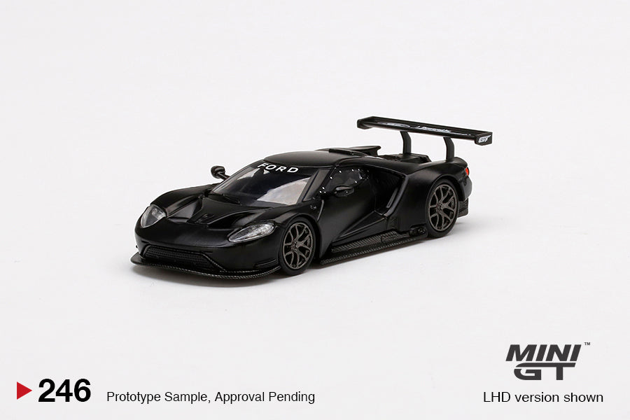 Mini GT 1:64 Ford GT GTLM Test Car (Matte Black) [Mijo Exclusive