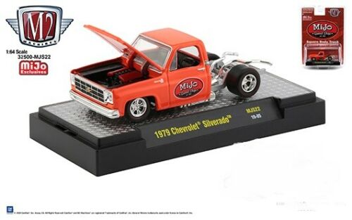 1:64 1987 Chevrolet C-10, Blue, Square Body USA Exclusive by GreenLight -  Town and Country Toys